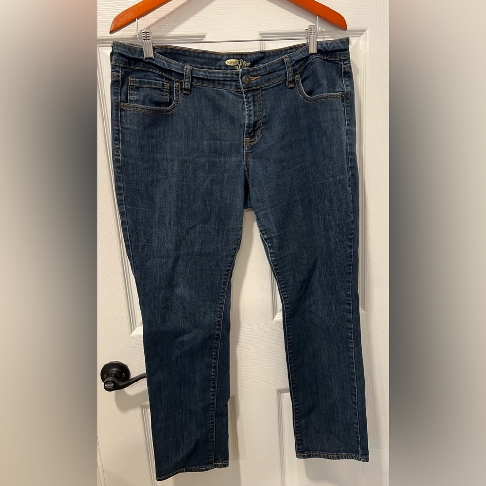 Old Navy The Diva Women’s Comfort Skinny Denim Jeans Size 14 Short Stretch